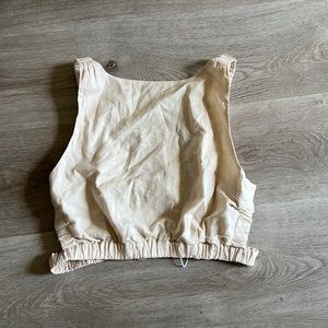 Petal and pup crop top